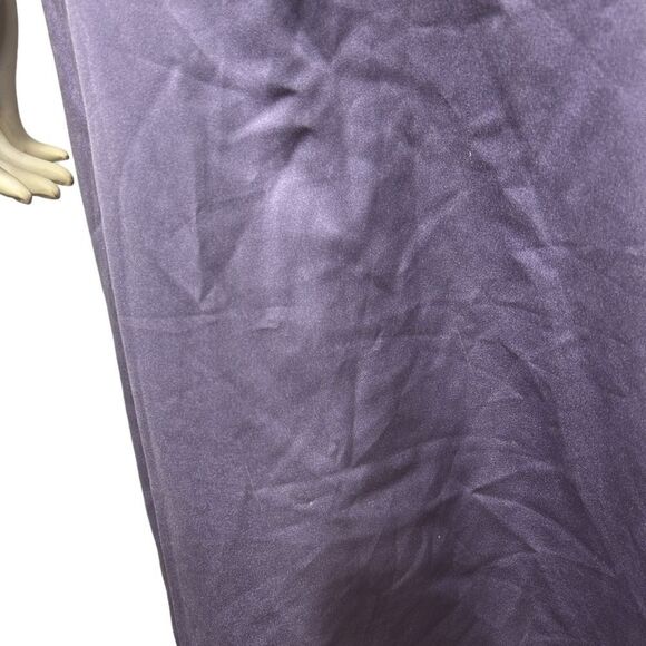 David’s Bridal Light Purple Sleeveless Maxi Dress Formal Bridesmaid Beaded Neck - Picture 4 of 13